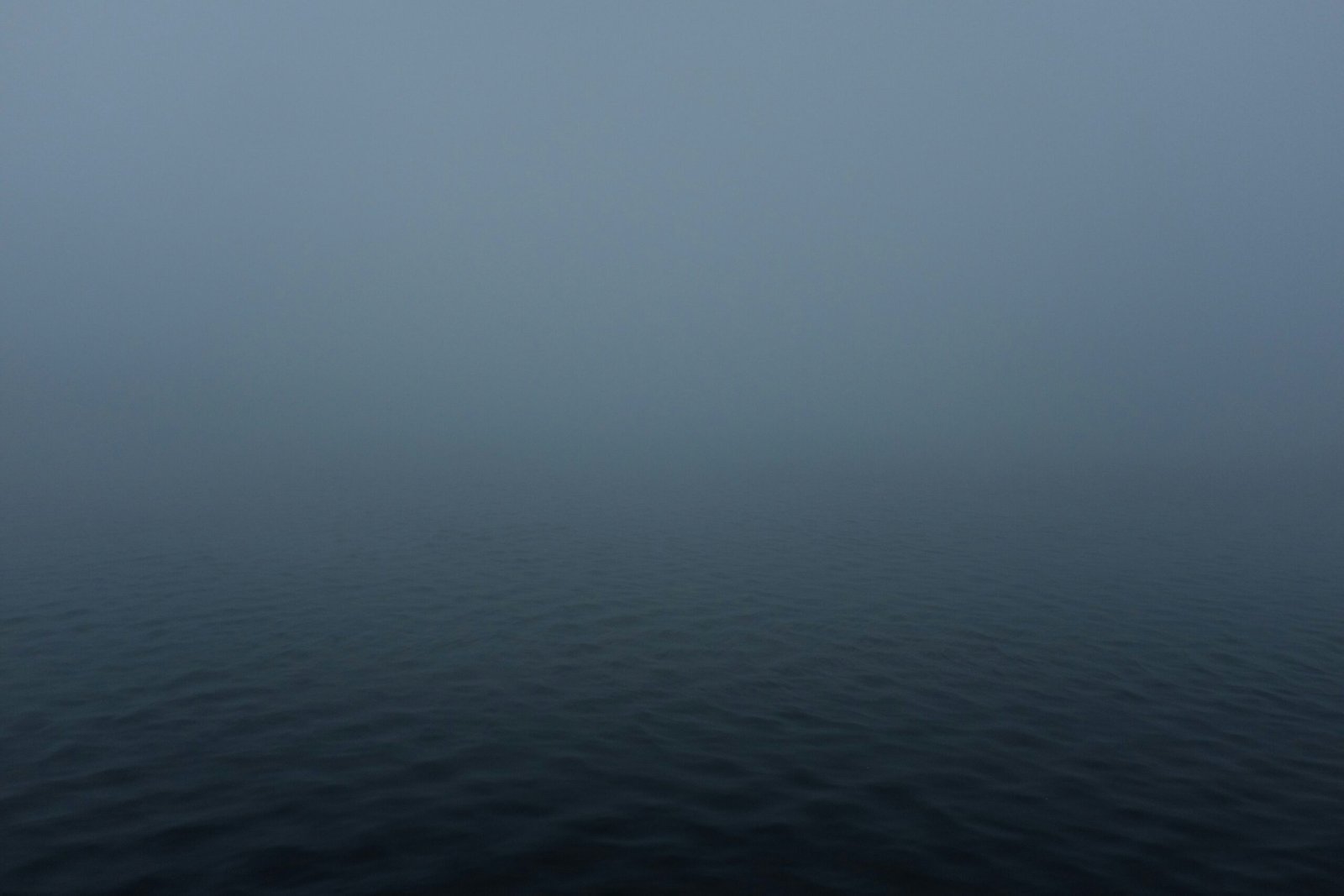 Calm grey sea water
