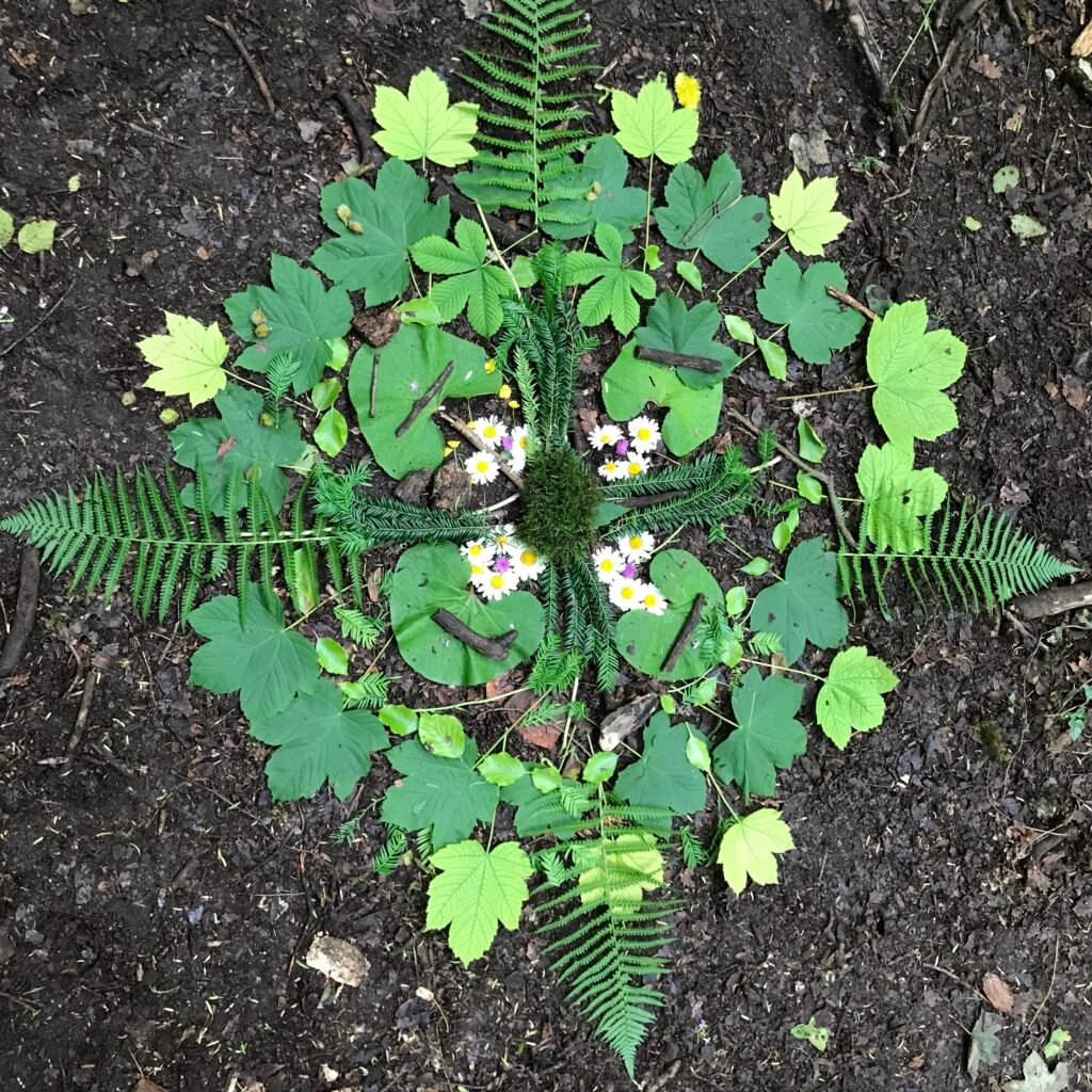 Image of a Grief Mandala by Ian H Powell, #iamacelebrant www.iamacelebrant.uk